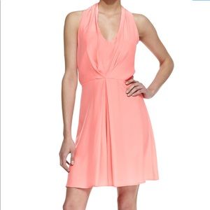 Amanda Uprichard Silk Halter Dress